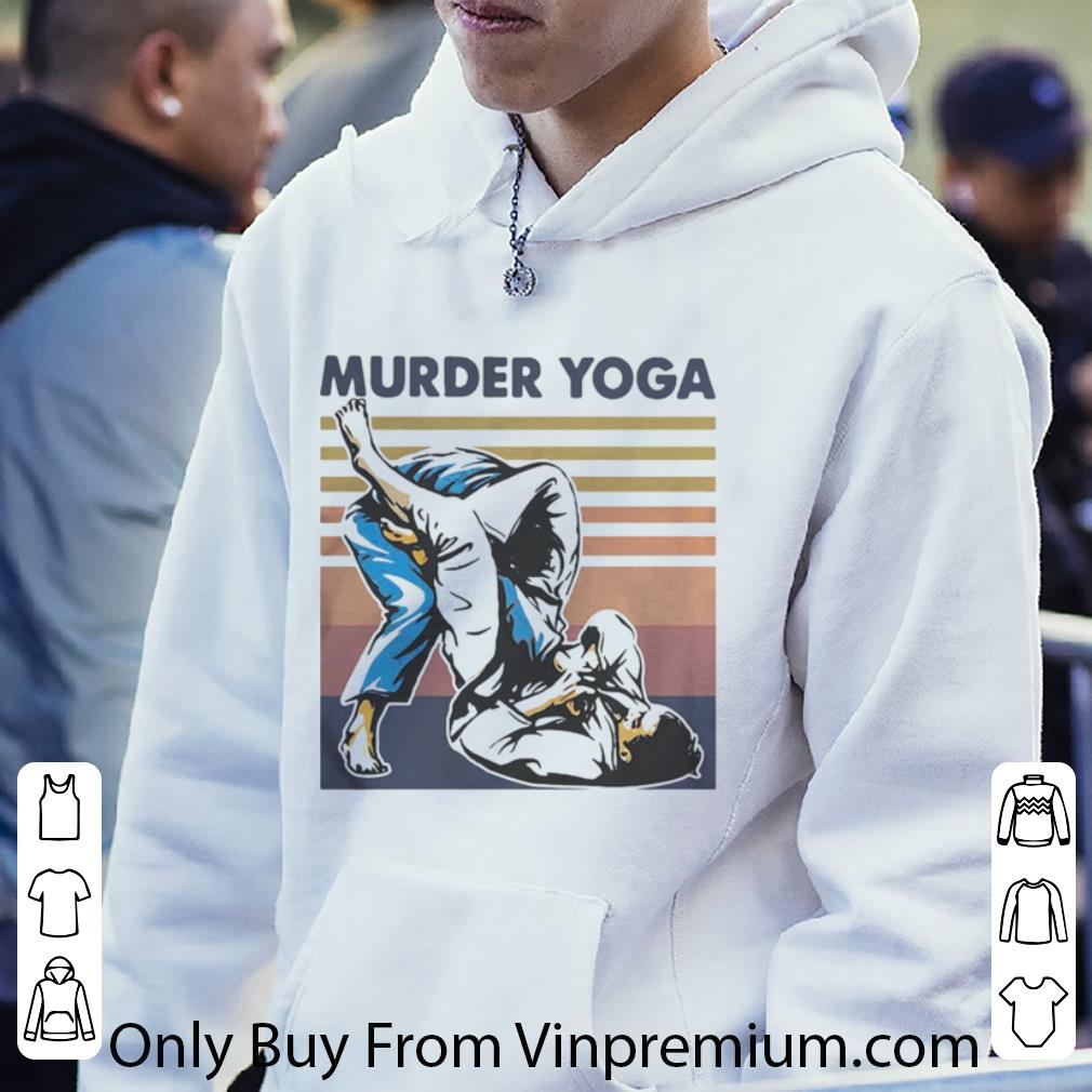 Top Vintage Murder Yoga shirt