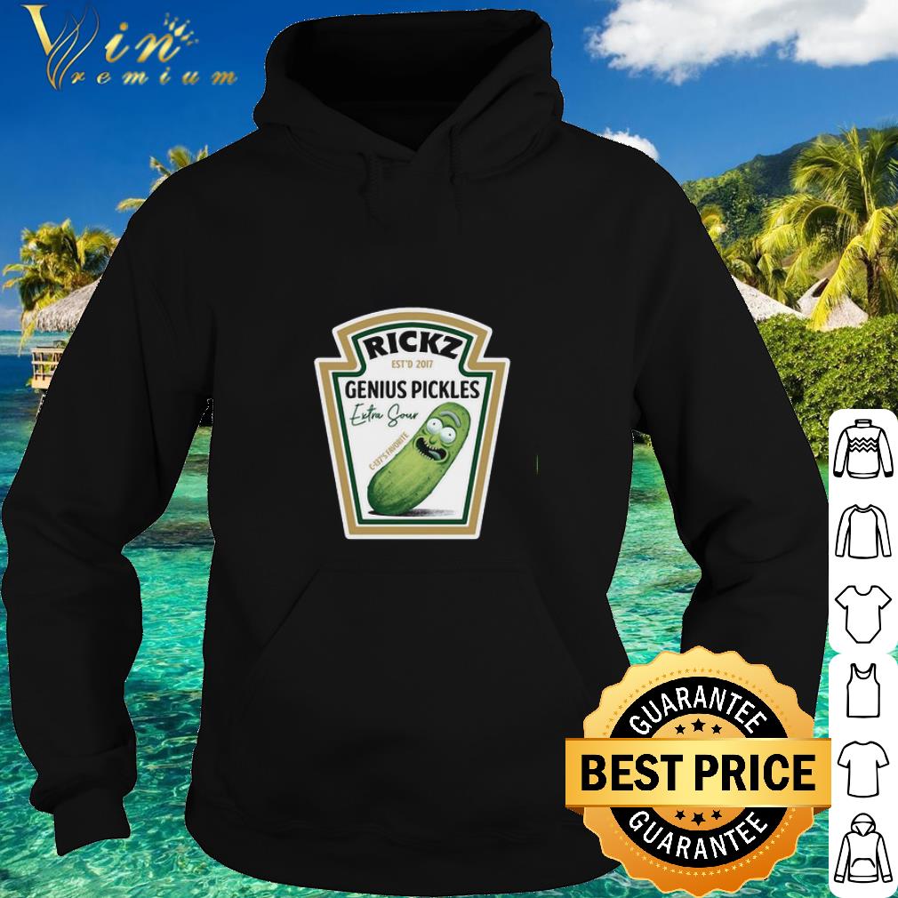 Original Rick Sanchez Est’d 2017 Genius Pickles Extra Sour C-137's Favorite shirt
