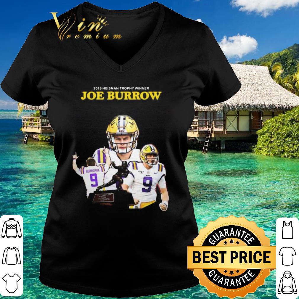 Cool 2019 Heisman Trophy Winners Joe Burrow Lsu Tigers Signature shirt Cool 2019 Heisman Trophy Winners Joe Burrow Lsu Tigers Signature shirt 3