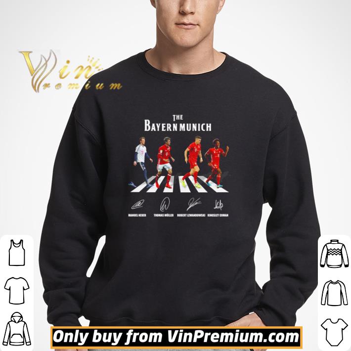 The Bayern Munich Abbey Road signature shirt