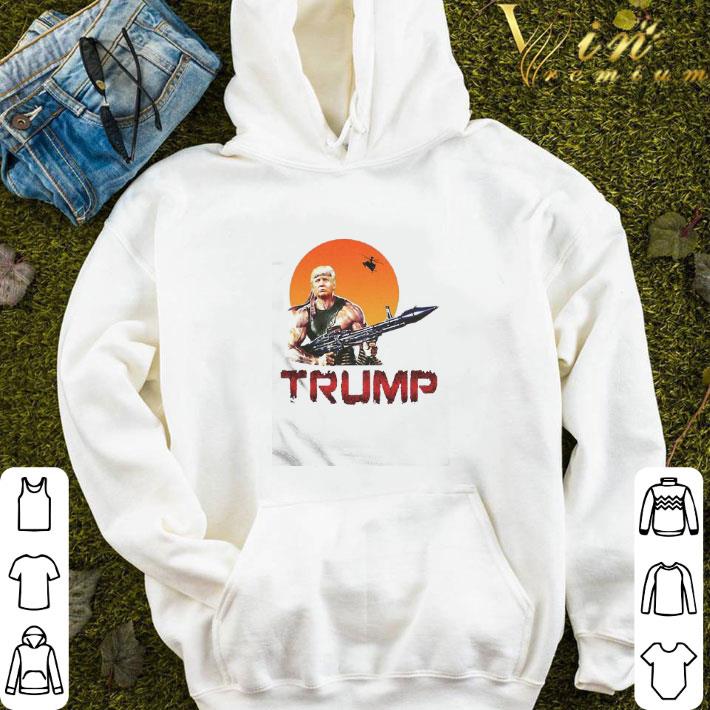 Donald Trump Rambo Sunset shirt