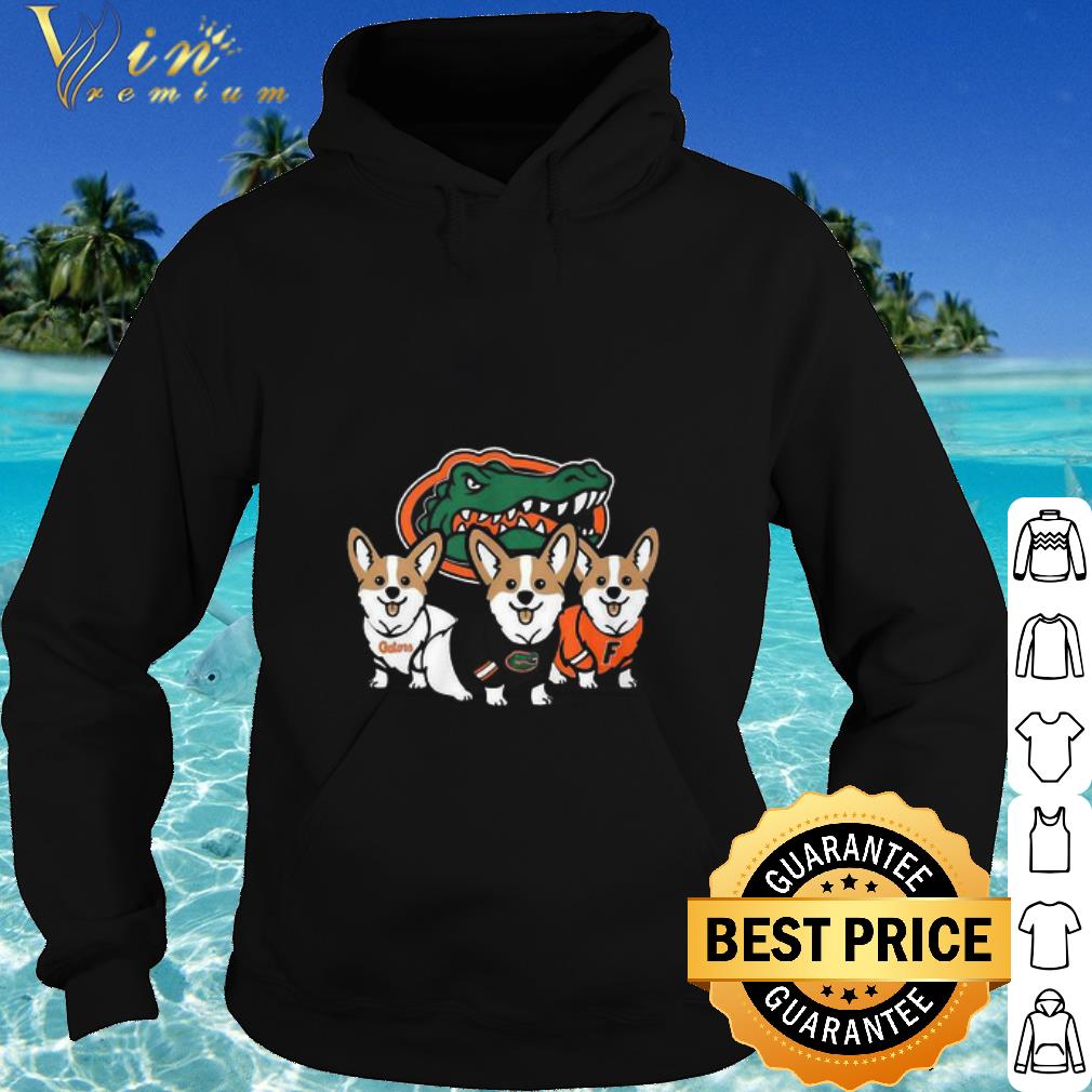 Cool Corgi Dog Florida Gators Logo shirt