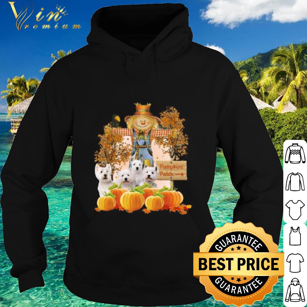 Top Halloween Yorkie Figurehead Pumpkins Patch shirt