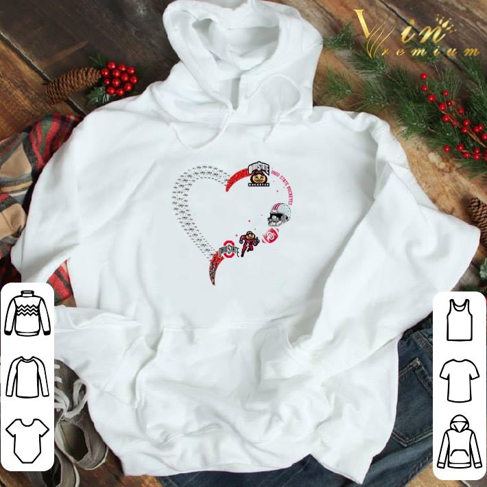 Diamond Heart Ohio State Buckeyes shirt