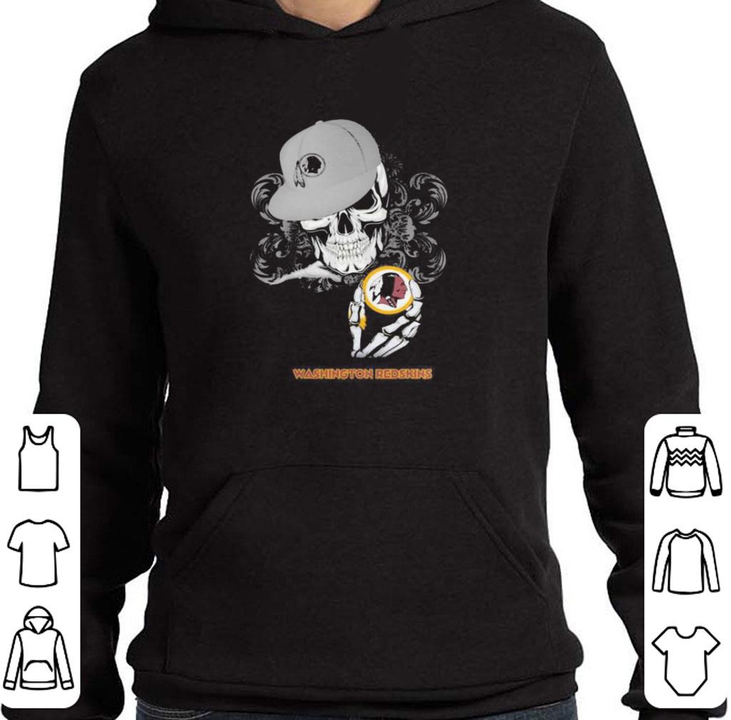 Top Skeleton Skull Washington Redskins shirt