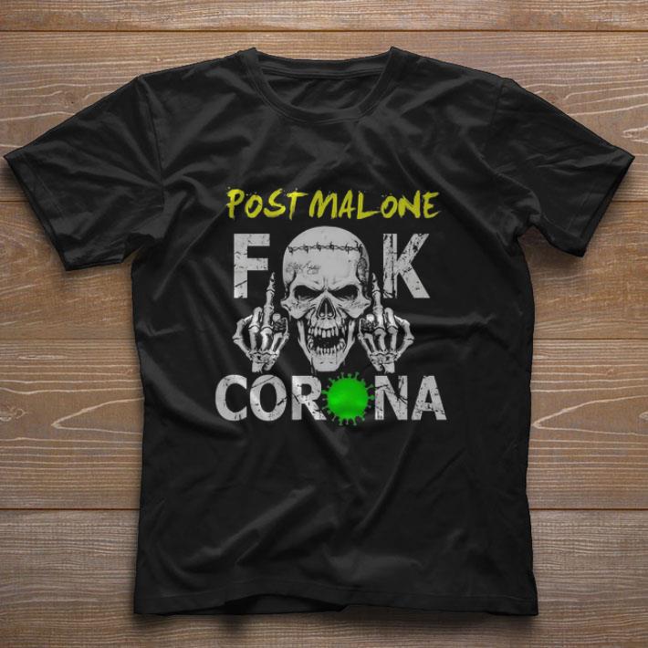 post malone skull shirt