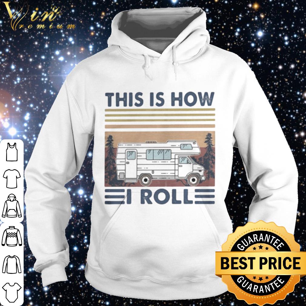Original Compact van this is how i roll vintage shirt