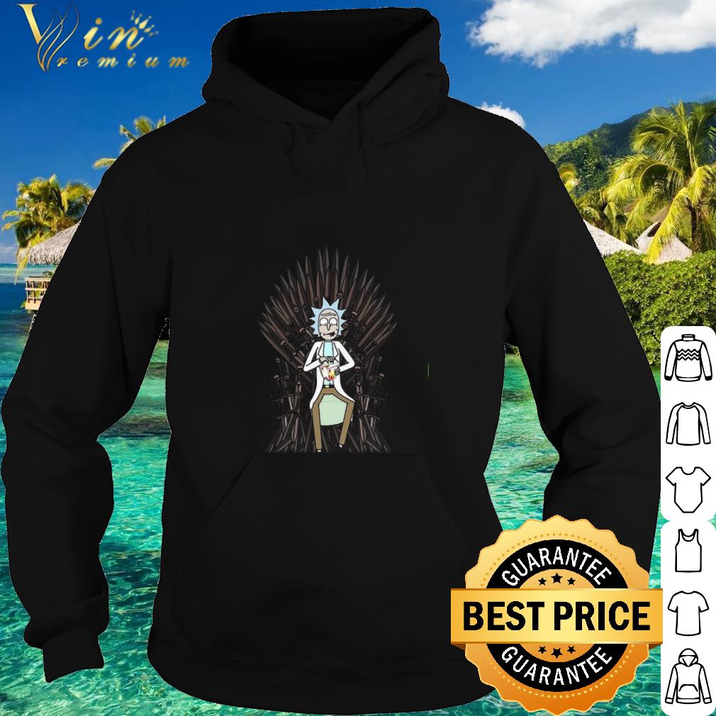 Nice Rick Sanchez King Of Eating Game Of Thrones shirt