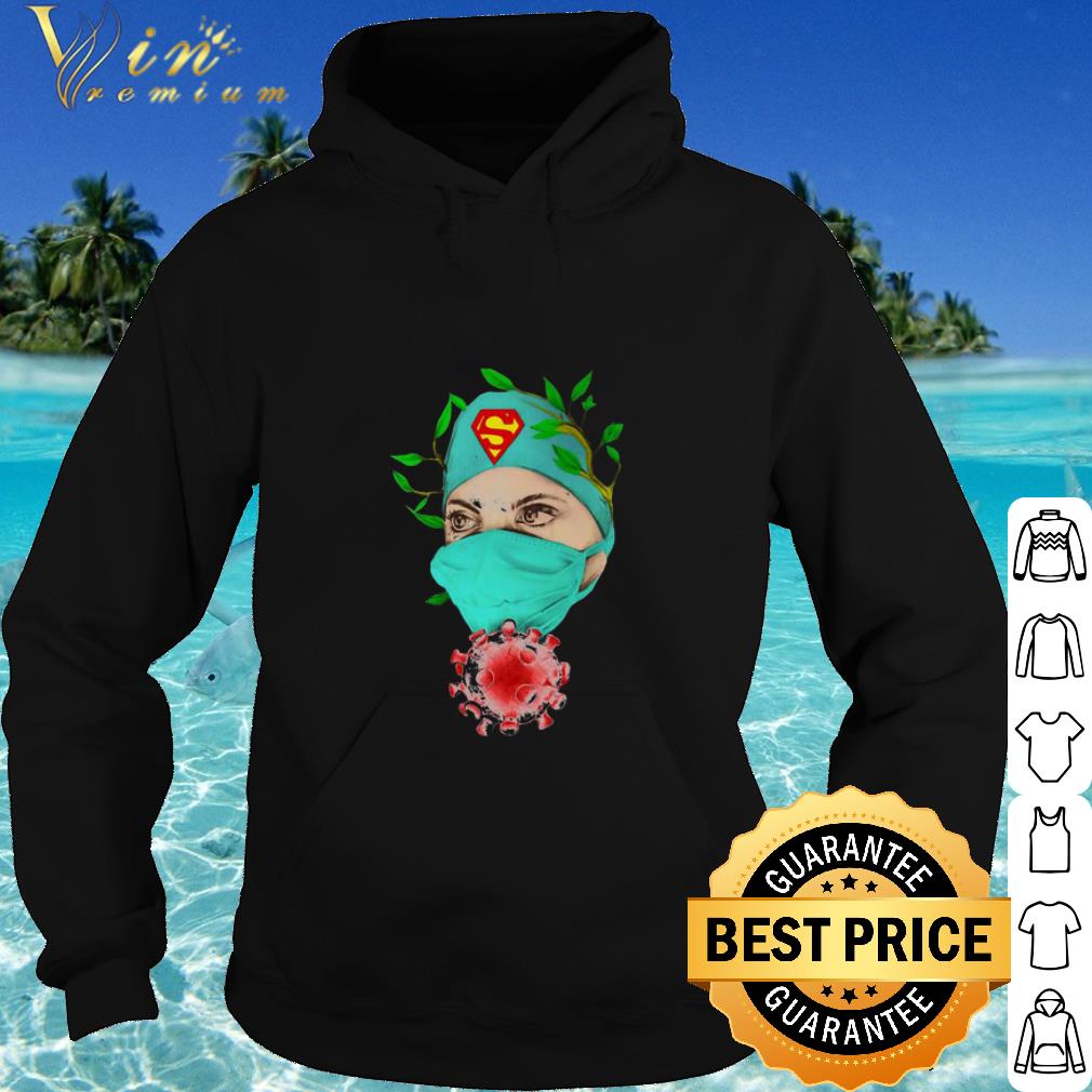 Premium Superman Hero Nurse Coronavirus shirt