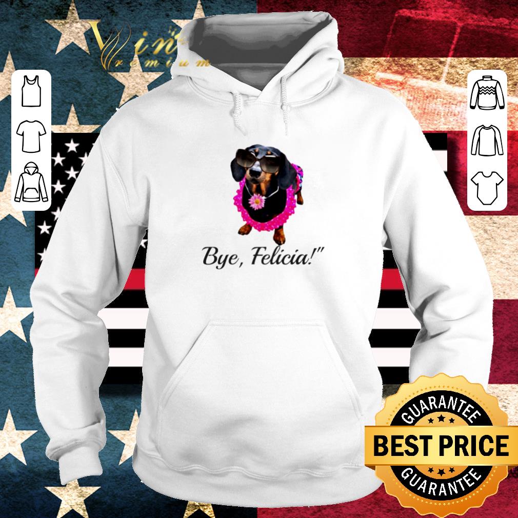 Nice Dachshund Flower Bye Felicia shirt
