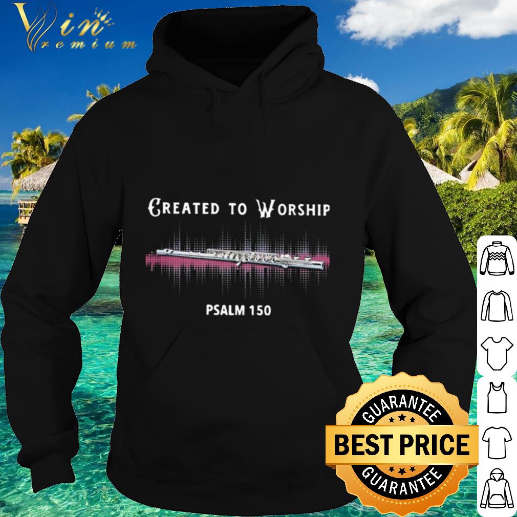 Official Clarinet Created To Worship Psalm 150 shirt