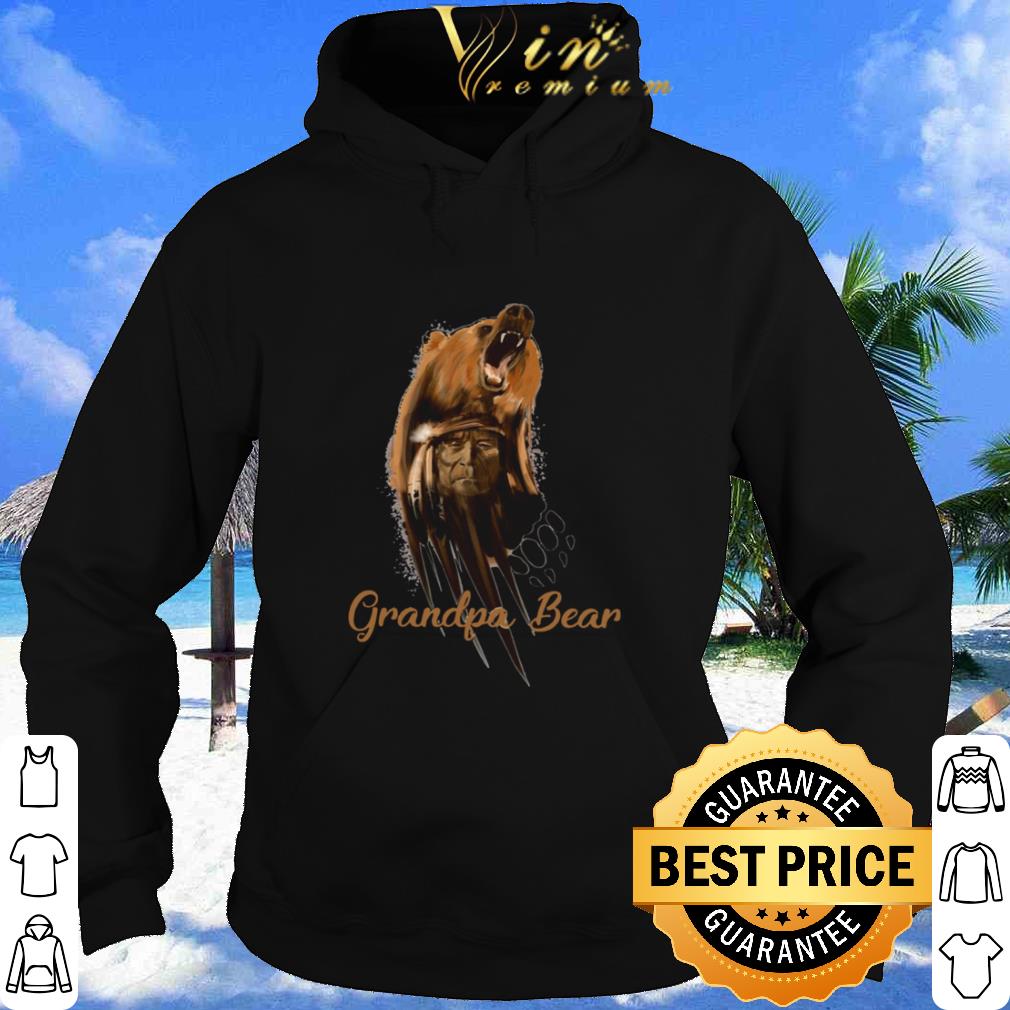 Native American Grandpa Bear shirt
