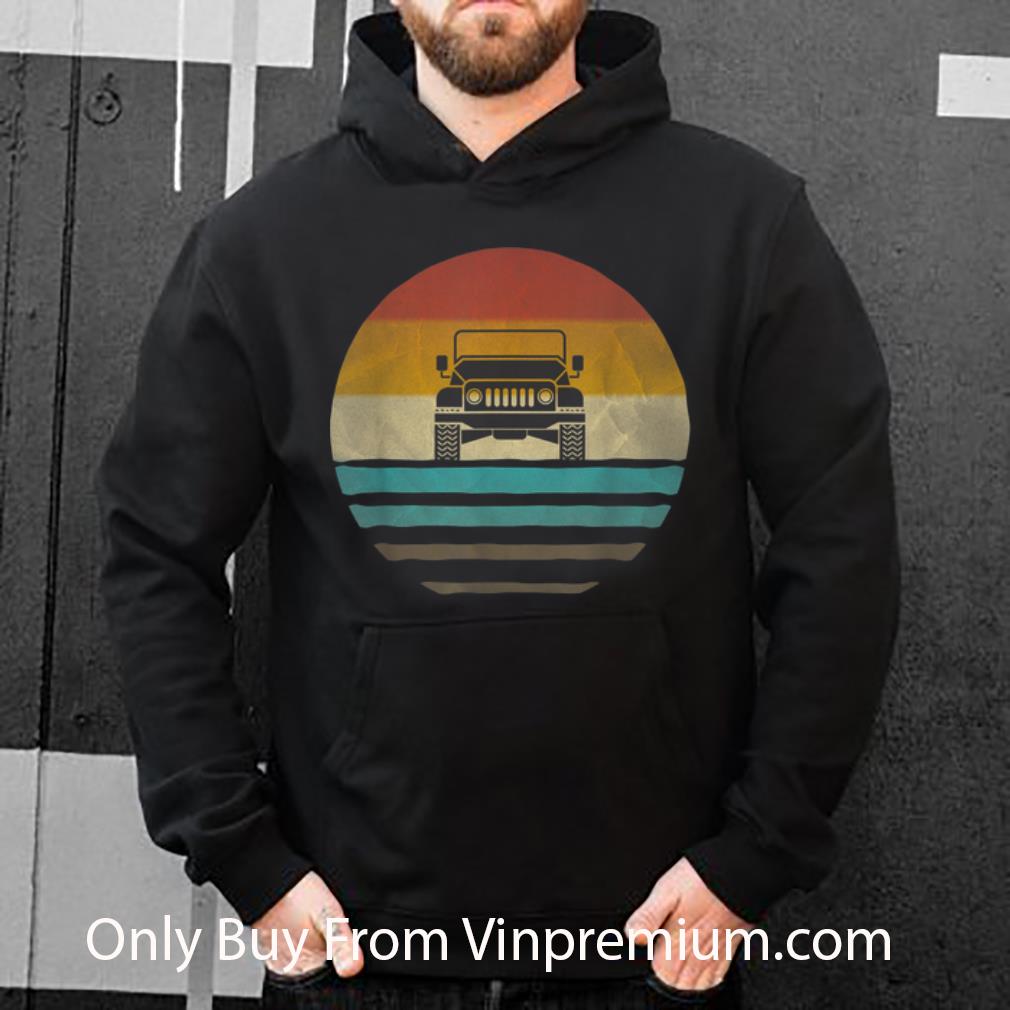 Awesome Vintage Jeeps Retro 70s Distressed Off Road shirt