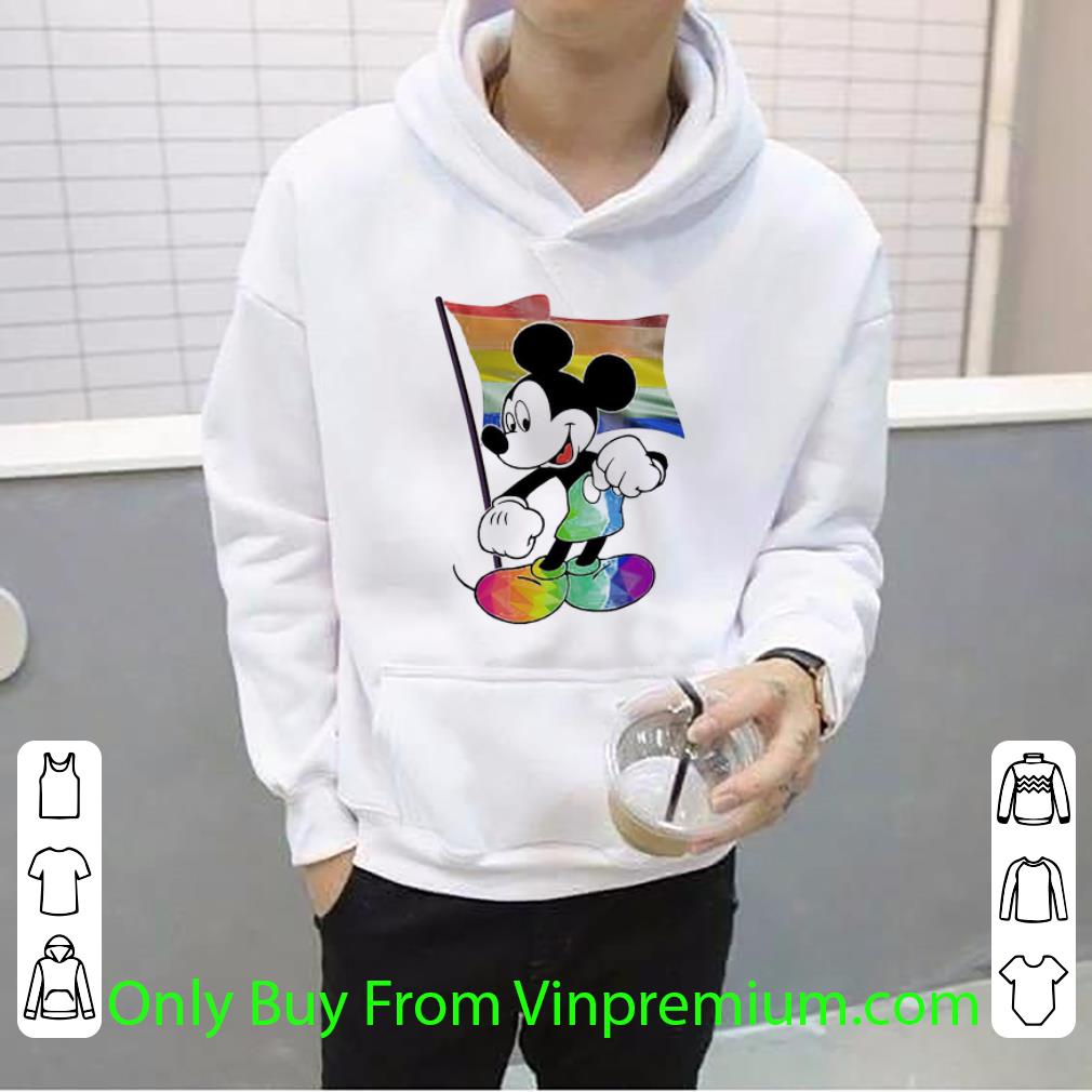 Great Disney Mickey Mouse Lgbt Flag shirt