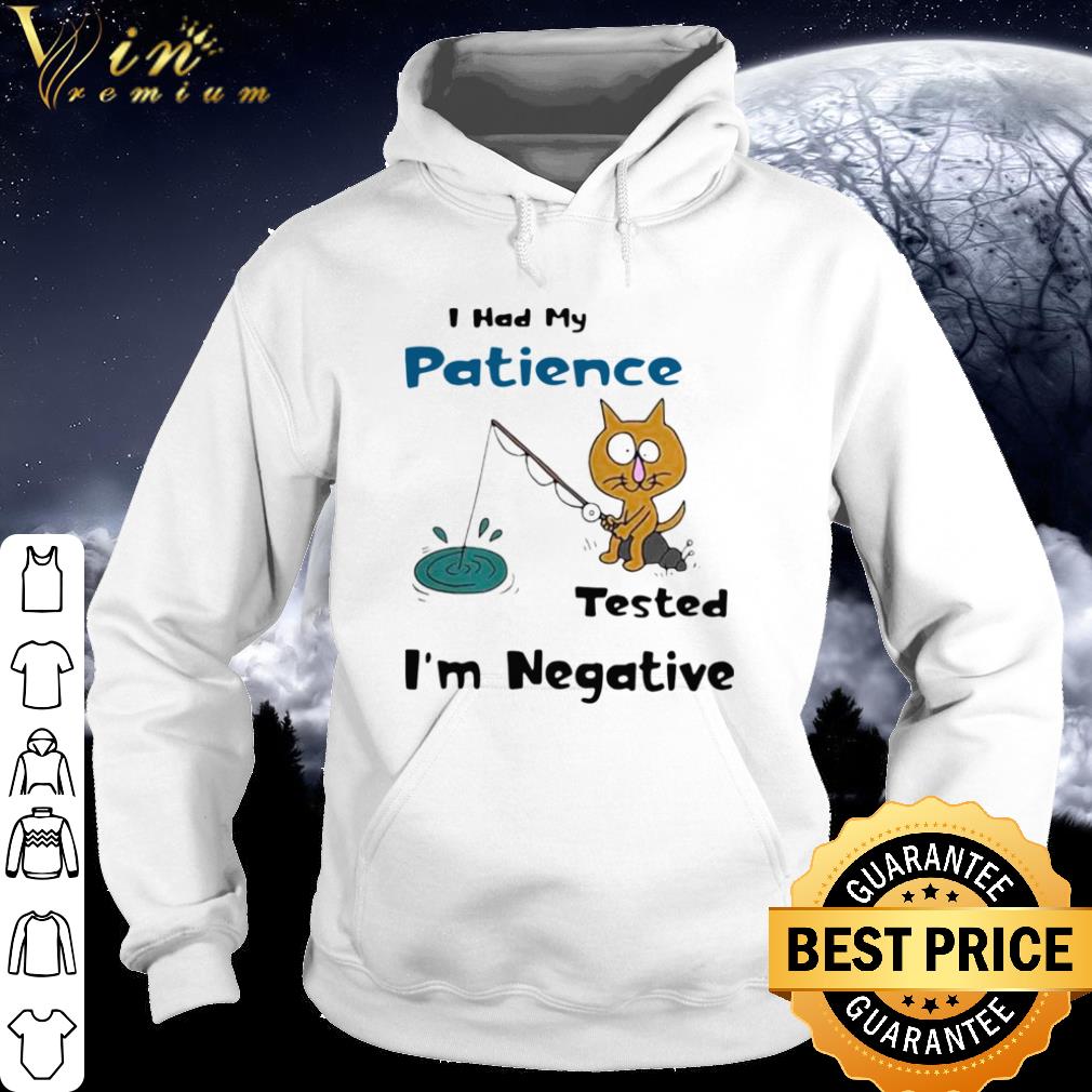 Top Cat I Had Me Pati Tested I’m Negative shirt