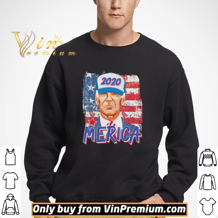Donald trump 2020 merica flag independence day shirt