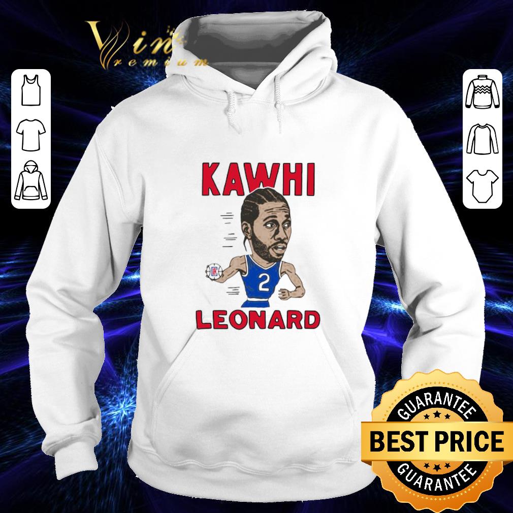 Los Angeles Clippers Kawhi Leonard Red Caricature 2020 shirt