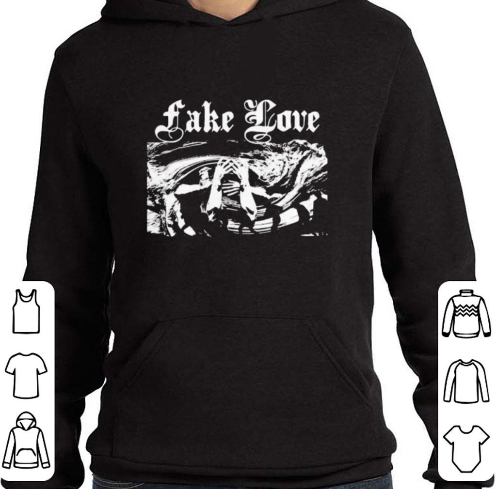 Official BTS Band Fake Love Album shirt