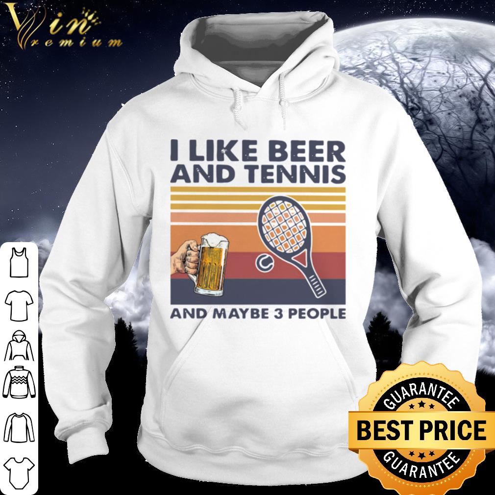 I Like Beer And My Bicycle And Maybe 3 People Vintage shirt