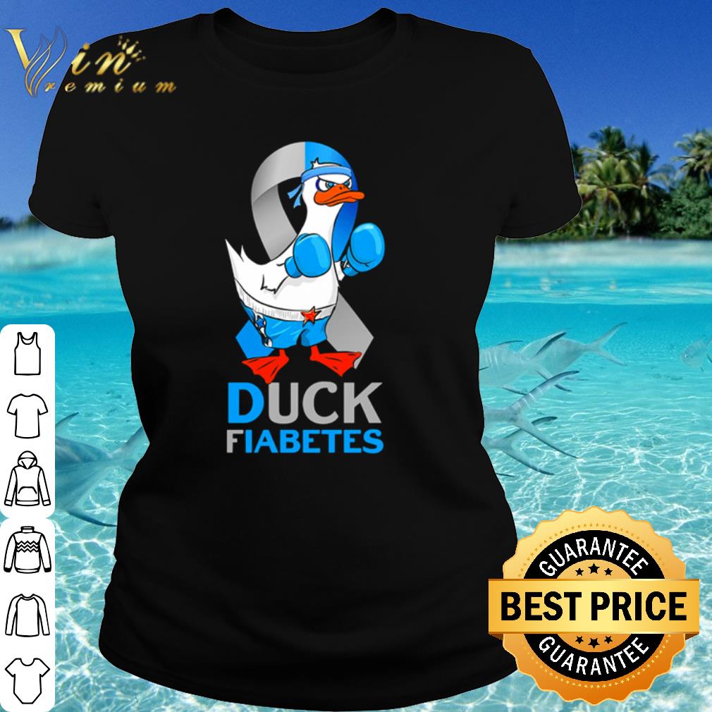 Top Diabetes Awareness Super Cool Duck Fiabetes shirt Top Diabetes Awareness Super Cool Duck Fiabetes shirt 2