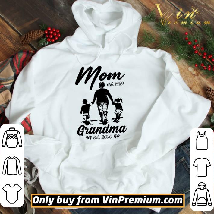 Mom est 1989 grandma est 2020 shirt