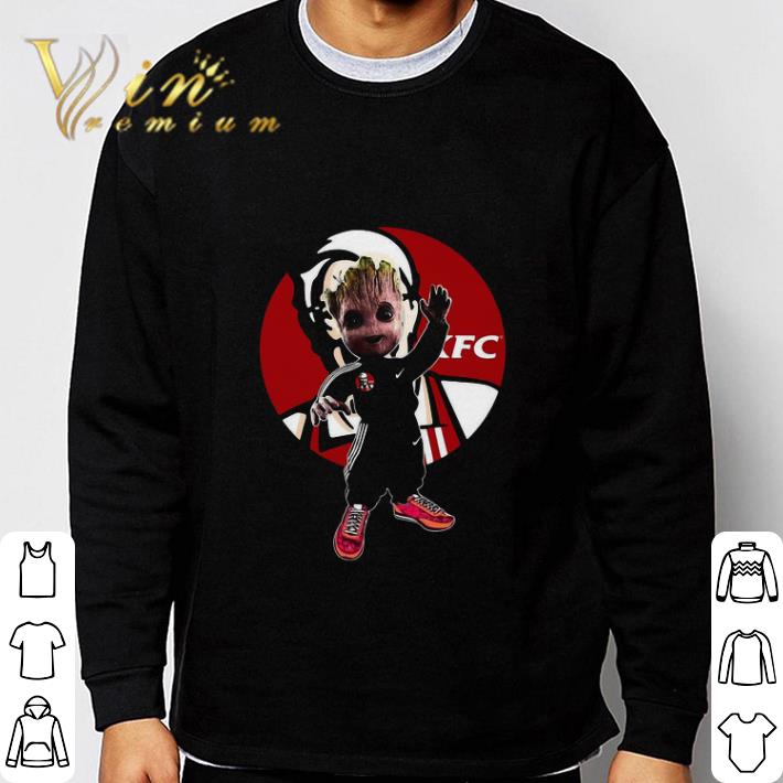 Baby Groot KFC Logo shirt