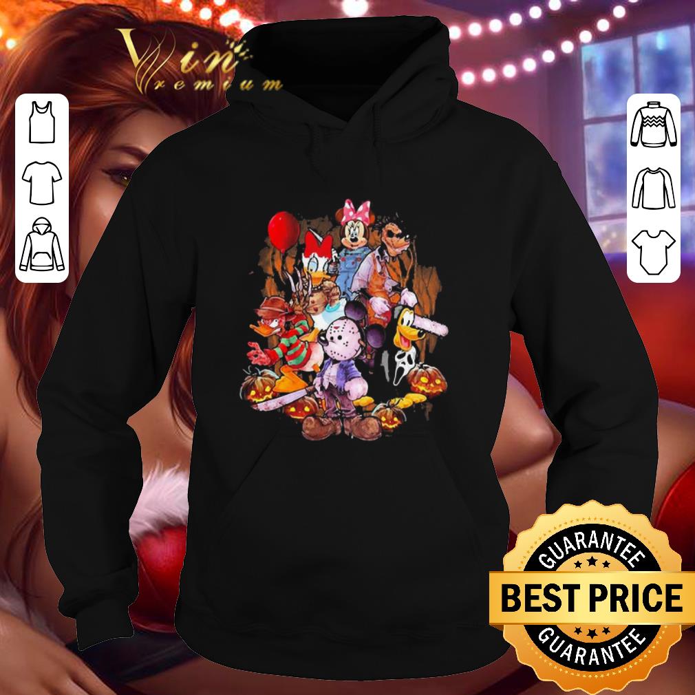 Mickey Mouse And Friends mashup Horror Character shirt