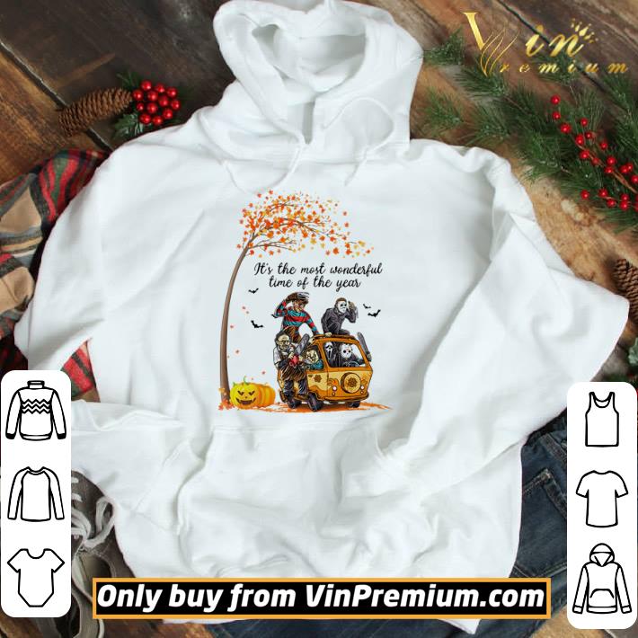 Halloween horror it’s the most wonderful time of the year shirt