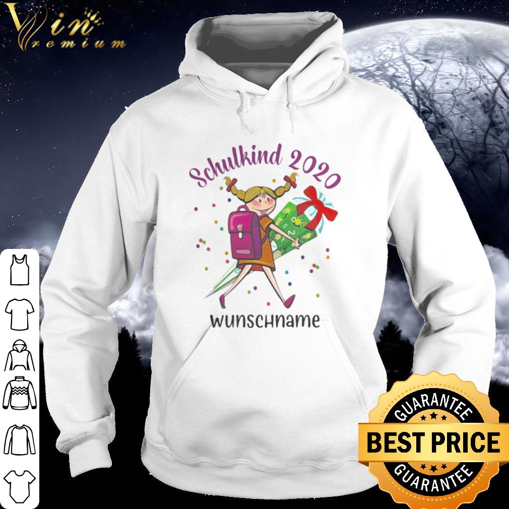 Cool Schulkind 2020 wunschname shirt