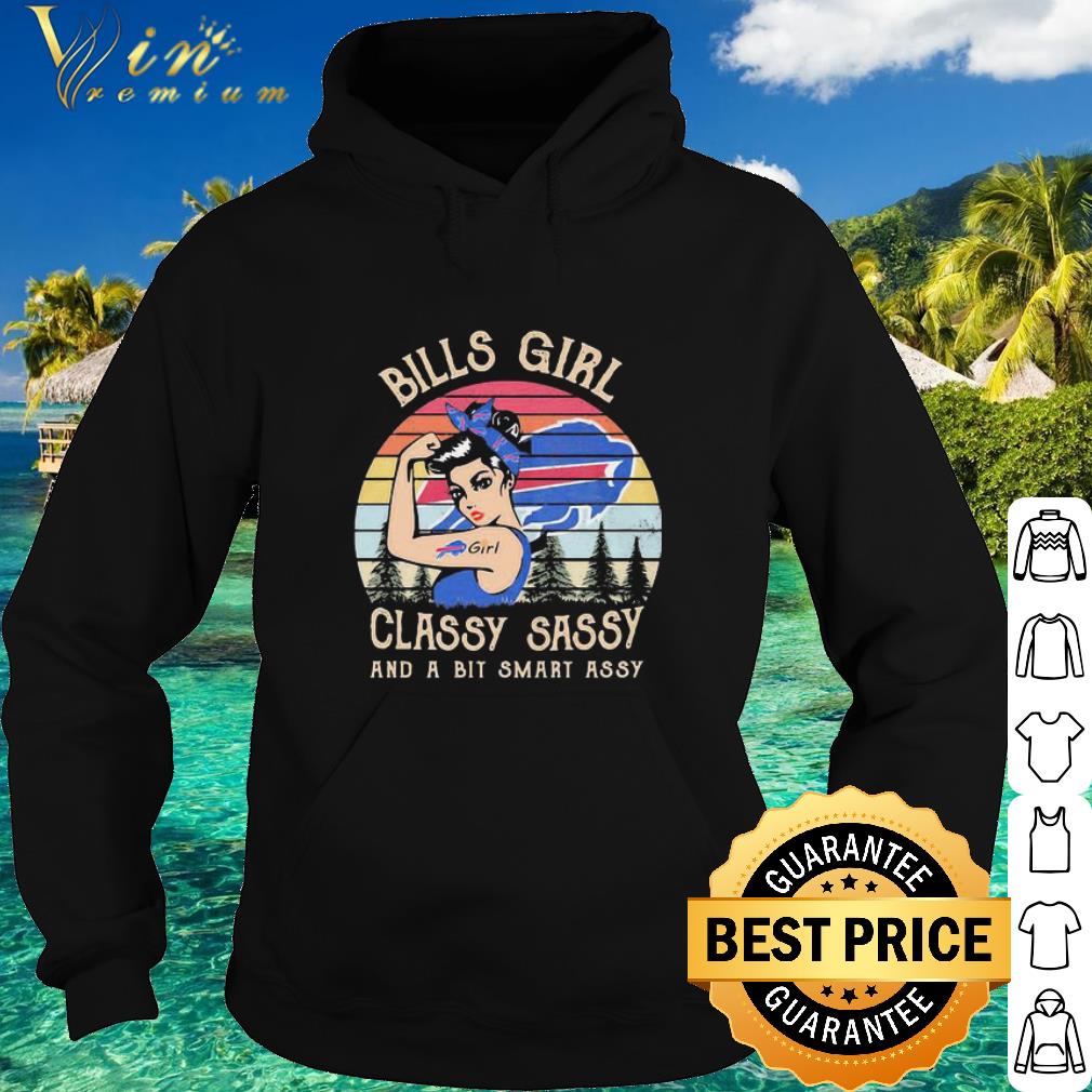 Cool Buffalo Bills Strong Girl Classy Sassy And A Bit Smart Assy Vintage shirt