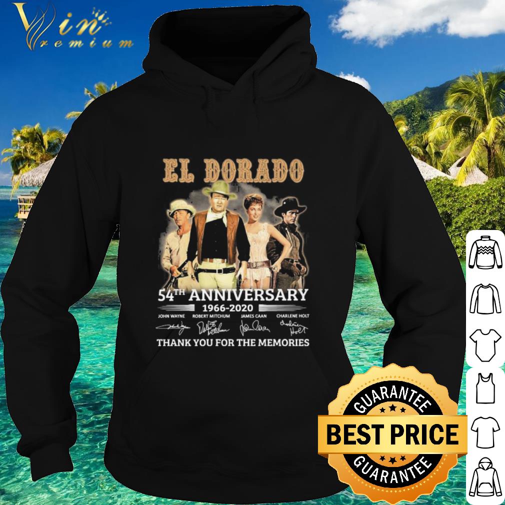 Cool El Dorado 54th Anniversary 1966-2020 Signatures shirt