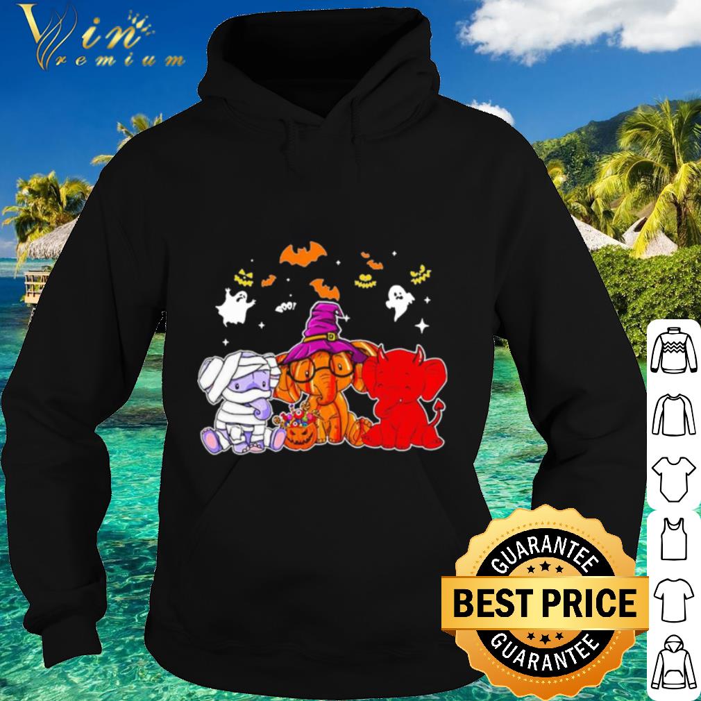 Best Elephants Boo Ghost Halloween shirt