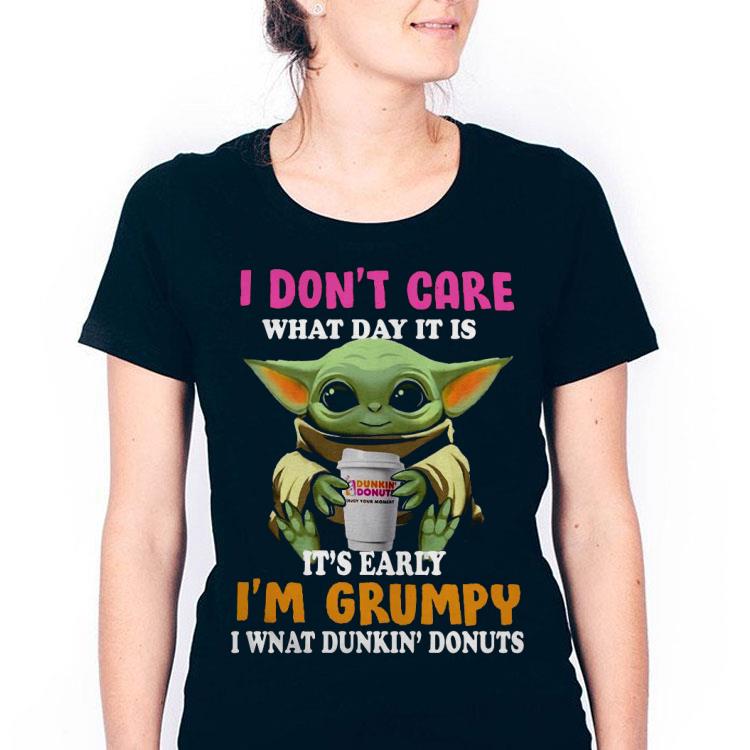 dunkin donuts yoda shirt