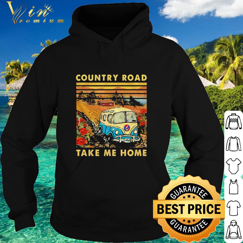 Best Grateful dead bus country road take me home vintage shirt