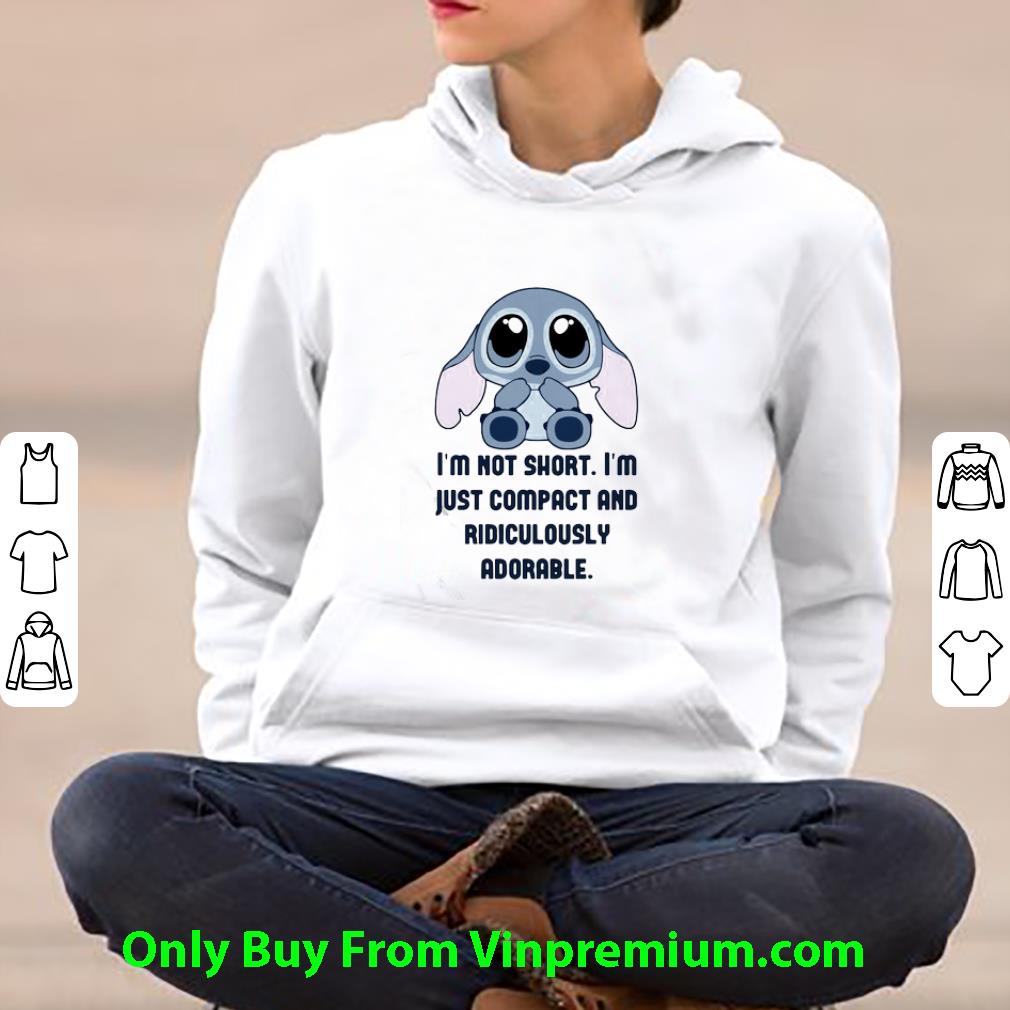 Top Disney Stitch I’m Not Short Im Just Compact And Ridiculously shirt