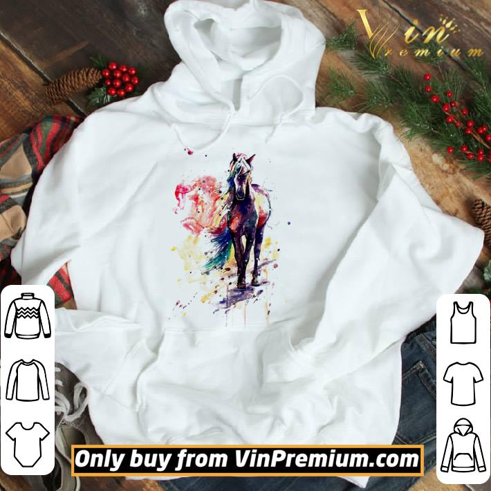 House watercolor shirt