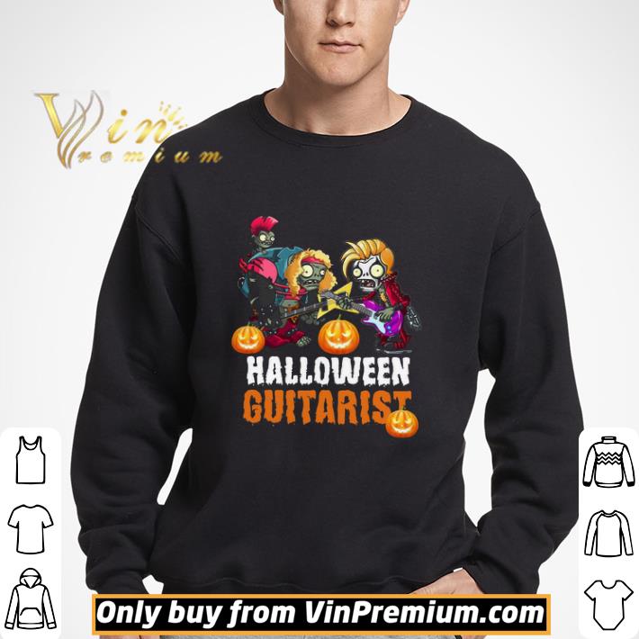 Zombie Guitar Undead Halloween Guitarist shirt