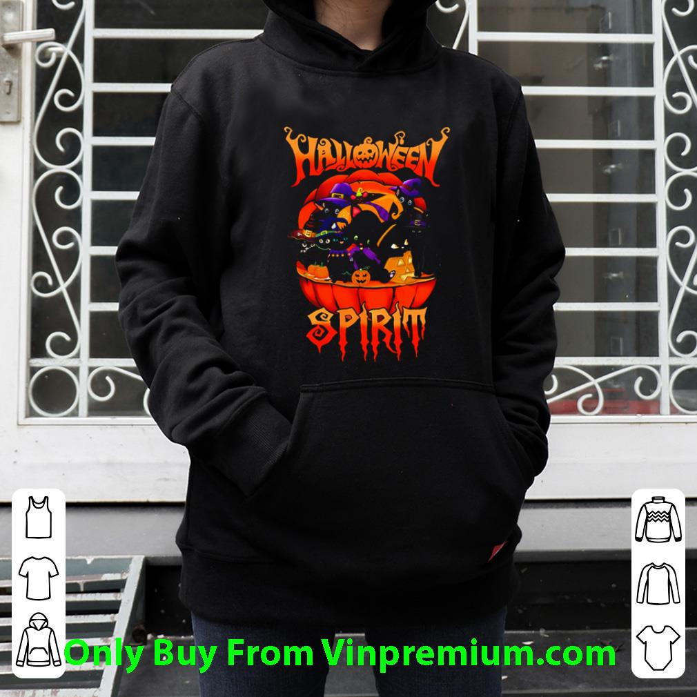 Nice Black Cat Halloween Spirit shirt