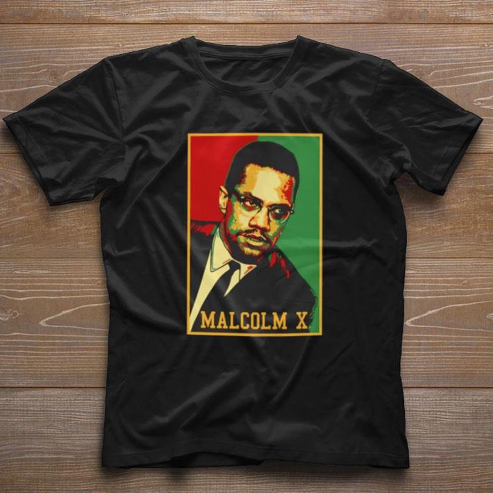 malcolm x vintage shirt
