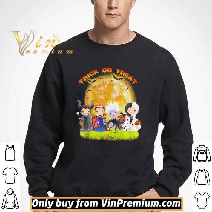 Queen Disney trick or treat Halloween shirt