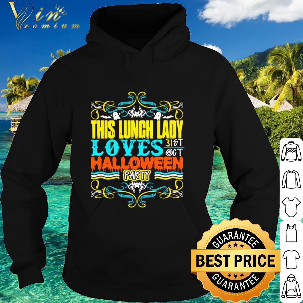 Pretty This Lunch Lady Loves Halloween Party shirt