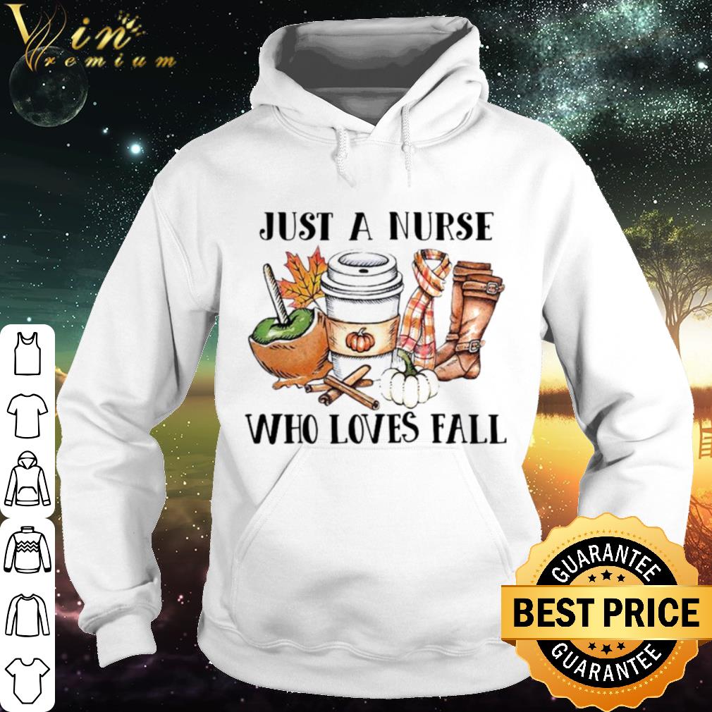 Cool Just A Nurse Who Loves Fall Halloween shirt