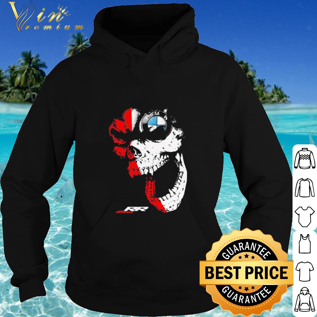 Official Skull BMW Car Rr Shave Logo shirt