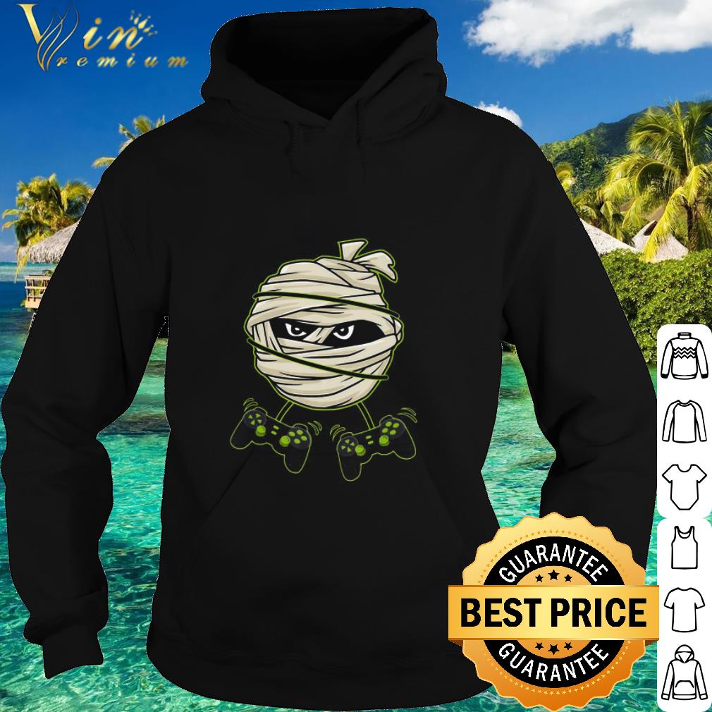 Official Halloween Mummy Video Gamer Controllers shirt