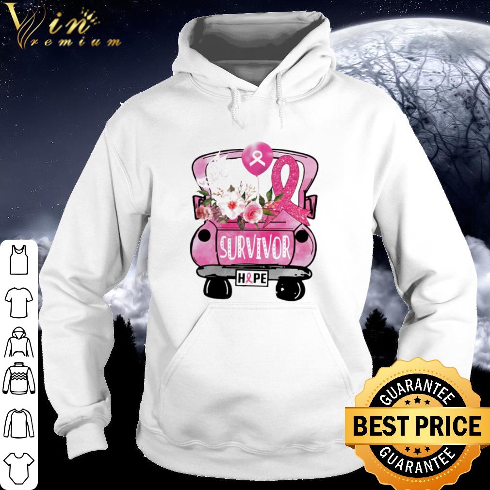 Official Survivor hope Breast cancer awareness pink shirt