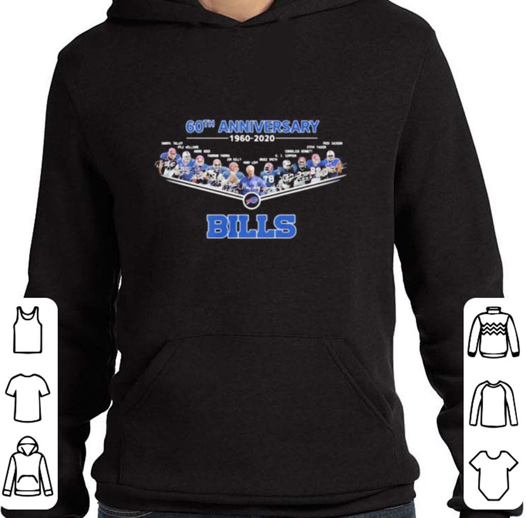 Top The Buffalo Bills Legends 60th Anniversary 1960-2020 signature shirt