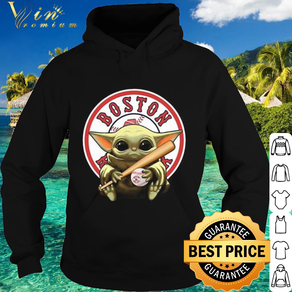 Nice Baby Yoda Hug Boston Red Sox Baseball shirt