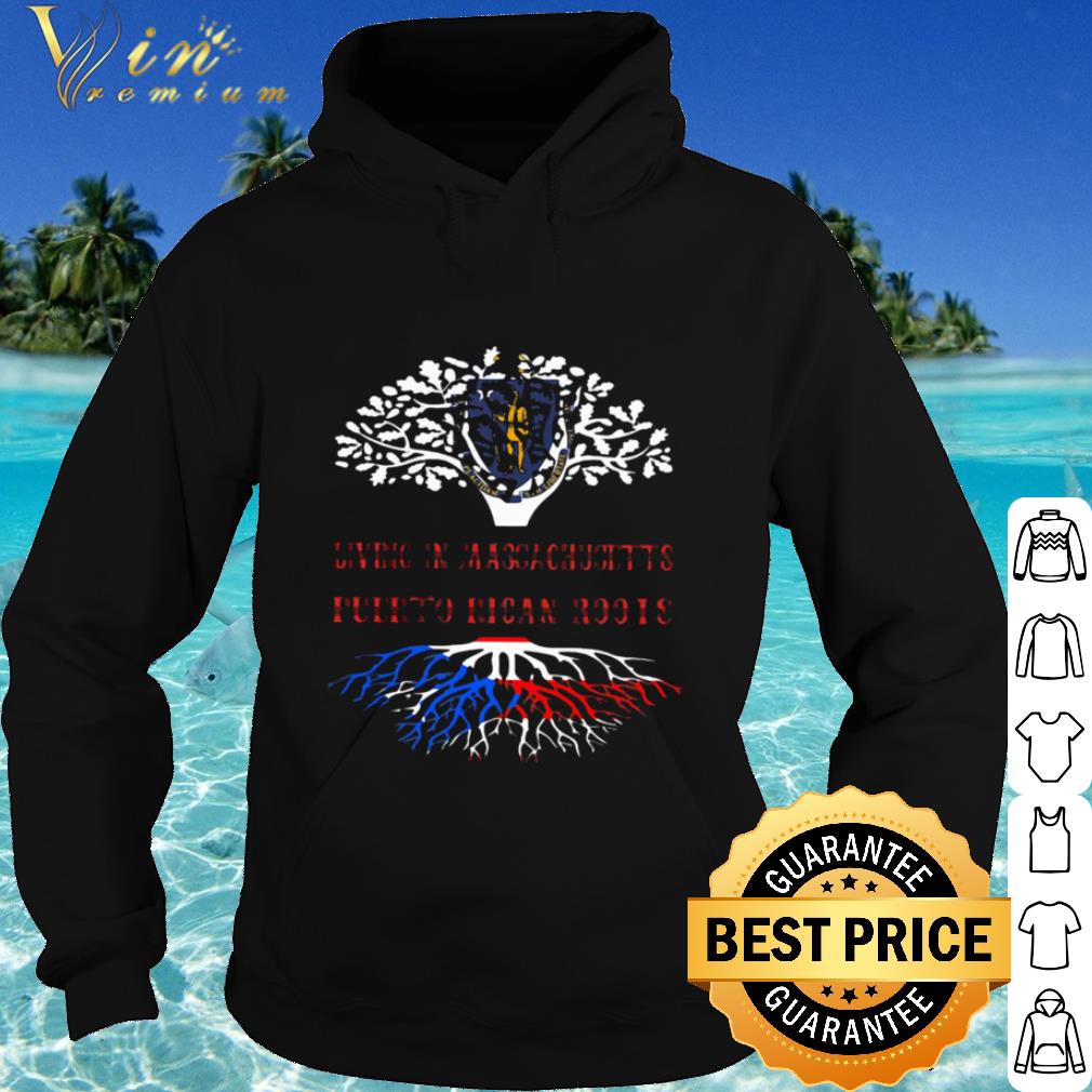 Nice In Massachusetts With Puerto Rican Roots shirt