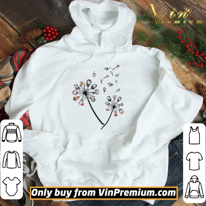 Horror characters chibi Dandelion shirt