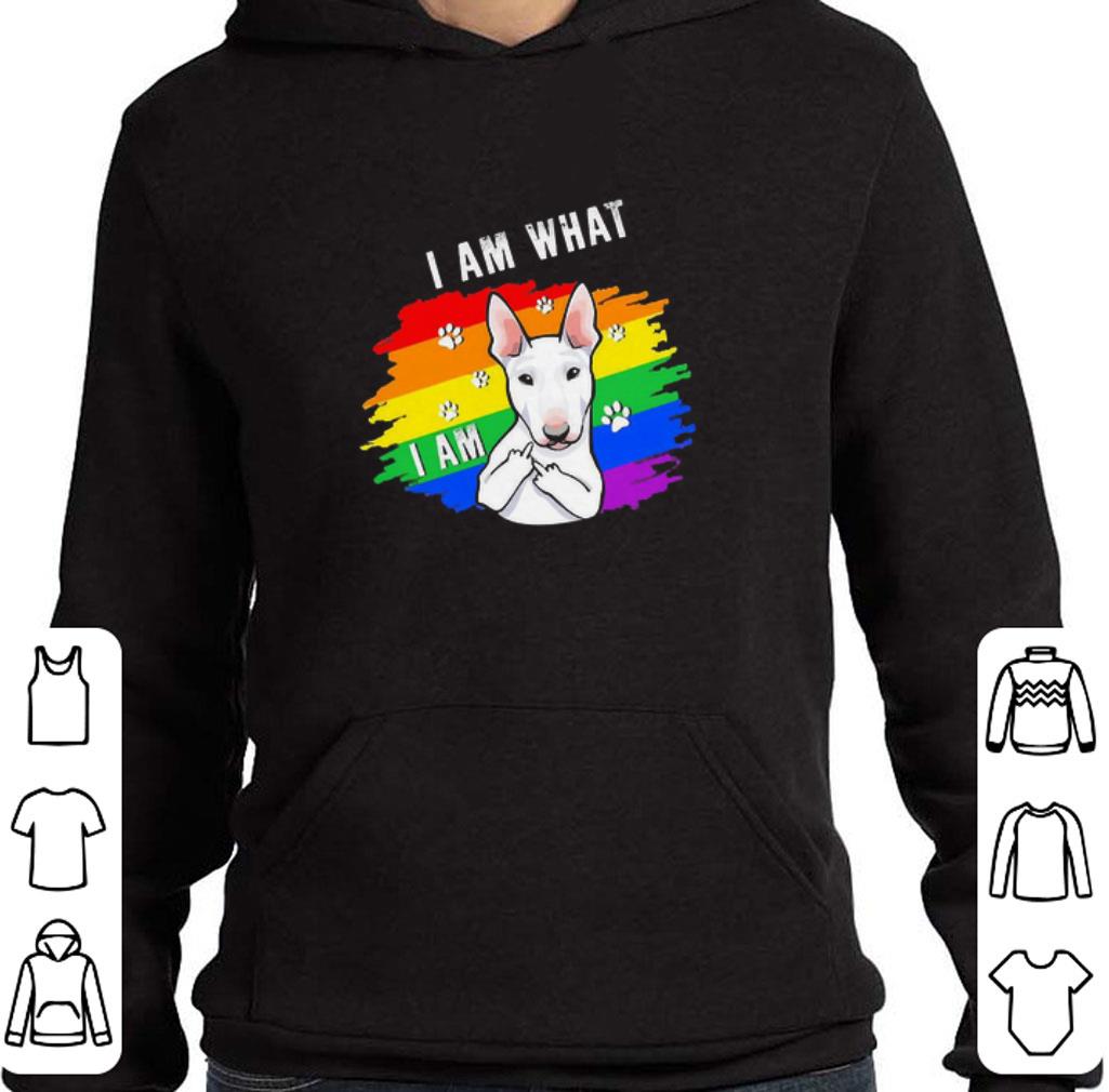 Official LGBT Bull Terrier I am what I am shirt